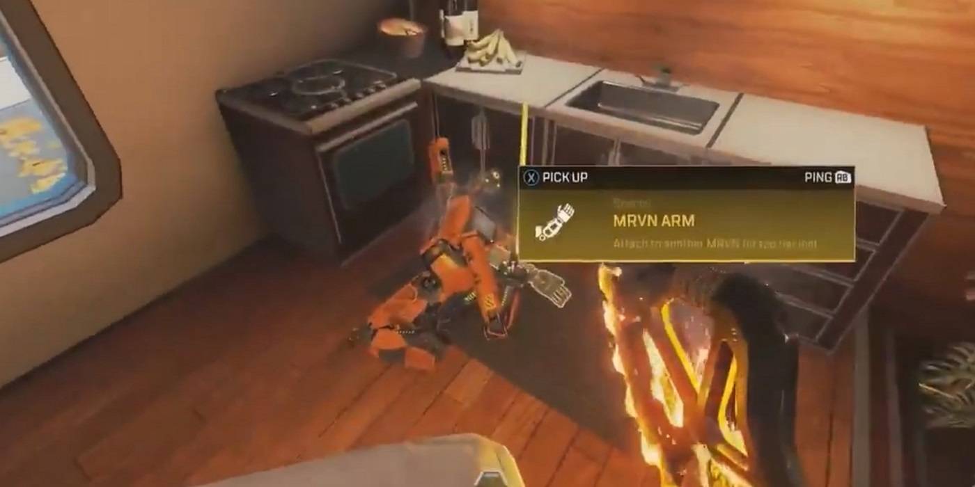 How To Find And Use The Gold Mrvn Arm In Apex Legends How To Find And Use The Gold Mrvn Arm In Apex Legends