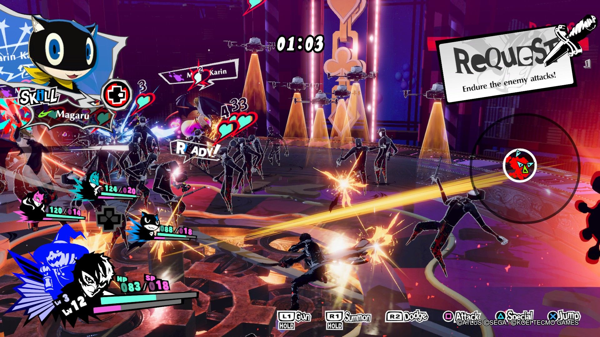 persona 5 strikers is shaping up to be the best Warriors title ever