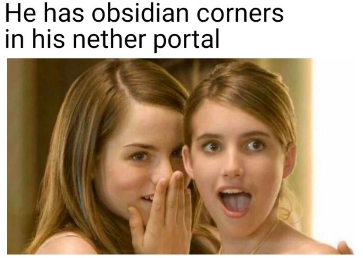 obsidian corners meme