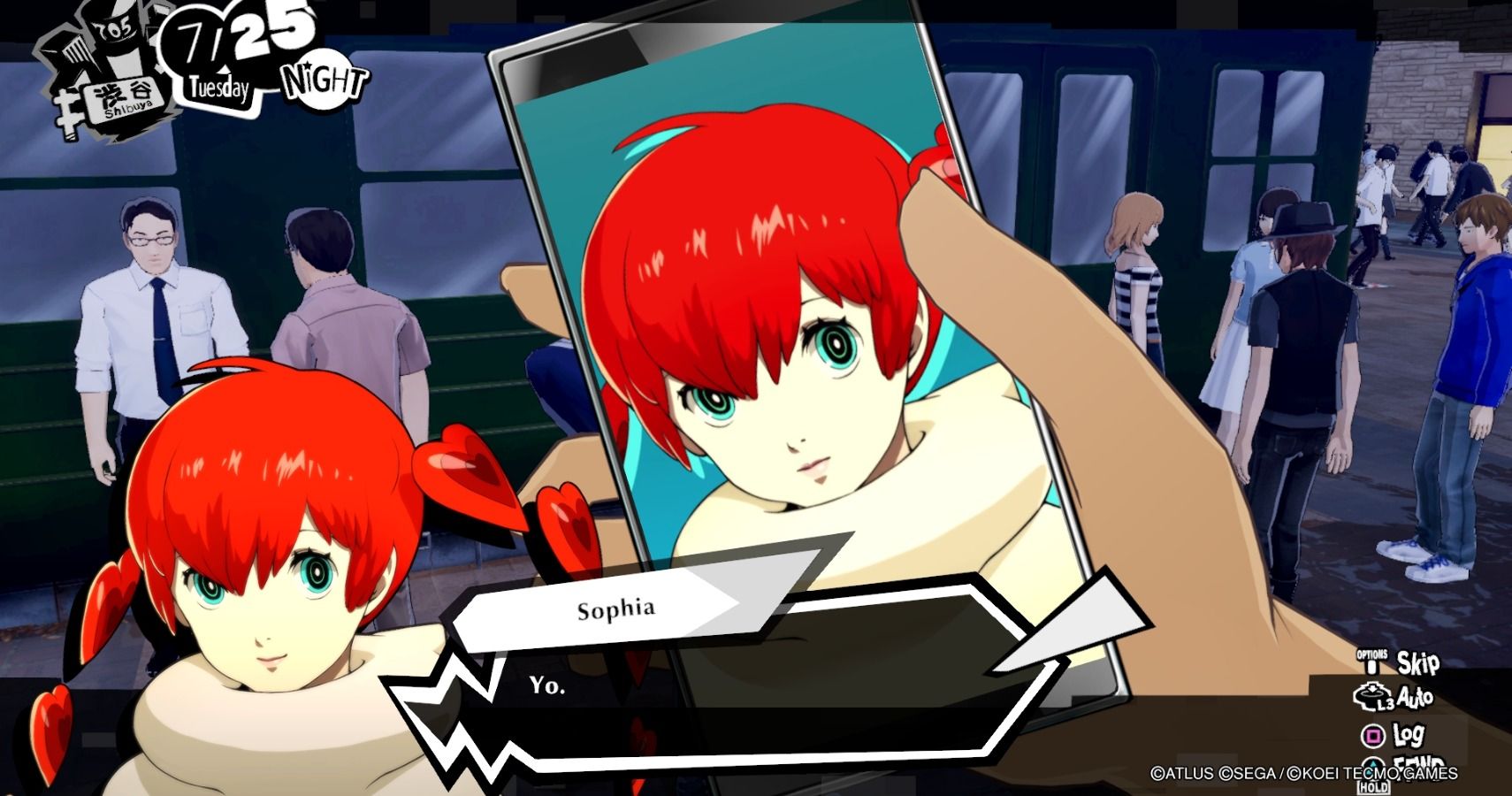 persona 5 strikers sophia