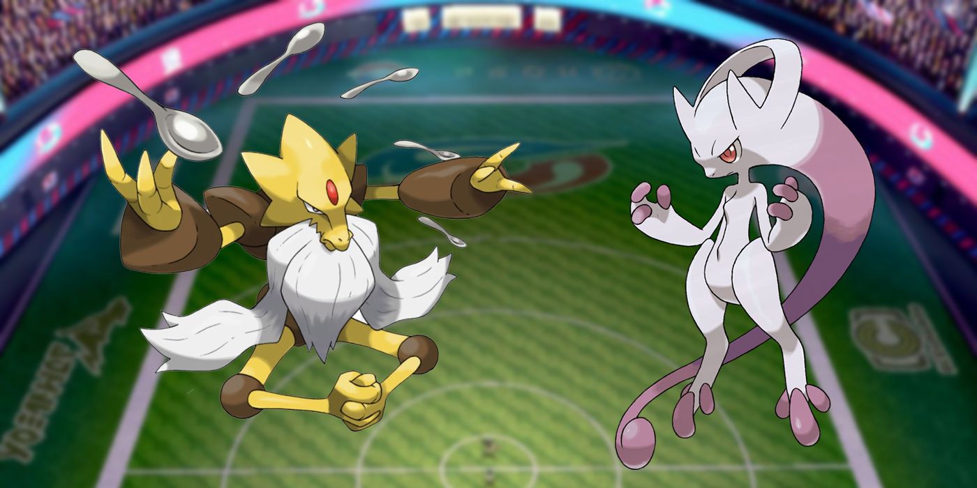 Mega Alakazam and Mega Mewtwo (Pokemon)