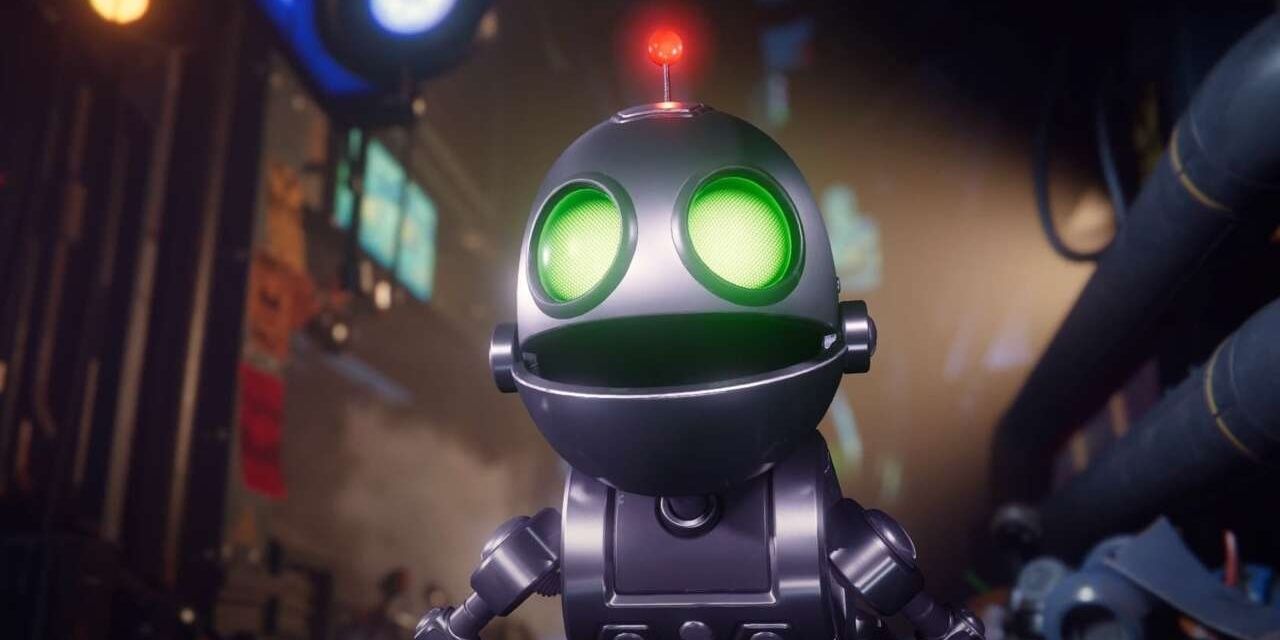 close up of Clank in Ratchet and Clank