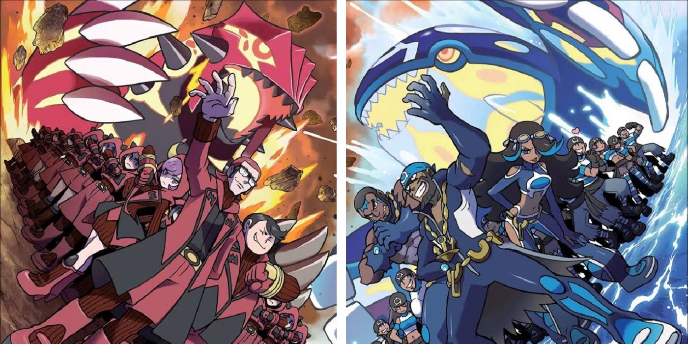 Pokemon Ruby & Sapphires Team Magma And Team Aqua Are Still The Best Villains In The Series
