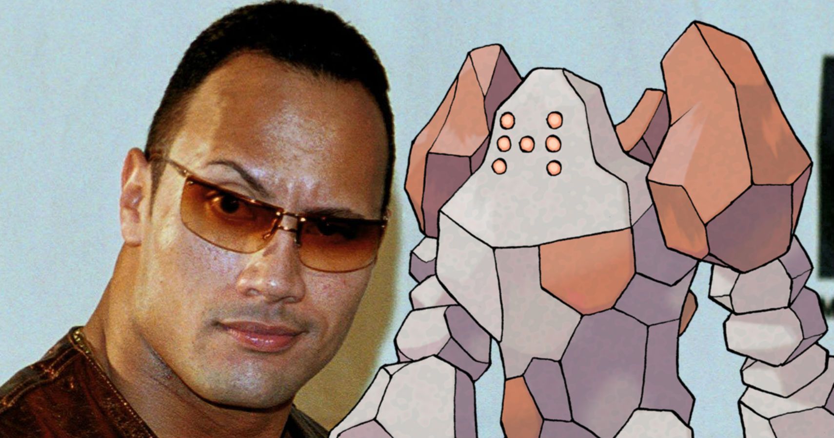 Pokemon Dwayne the rock Johnson 2