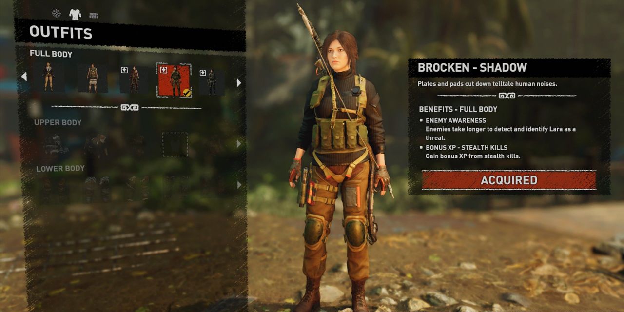 The Brocken - Shadow outfit in Shadow of the Tomb Raider
