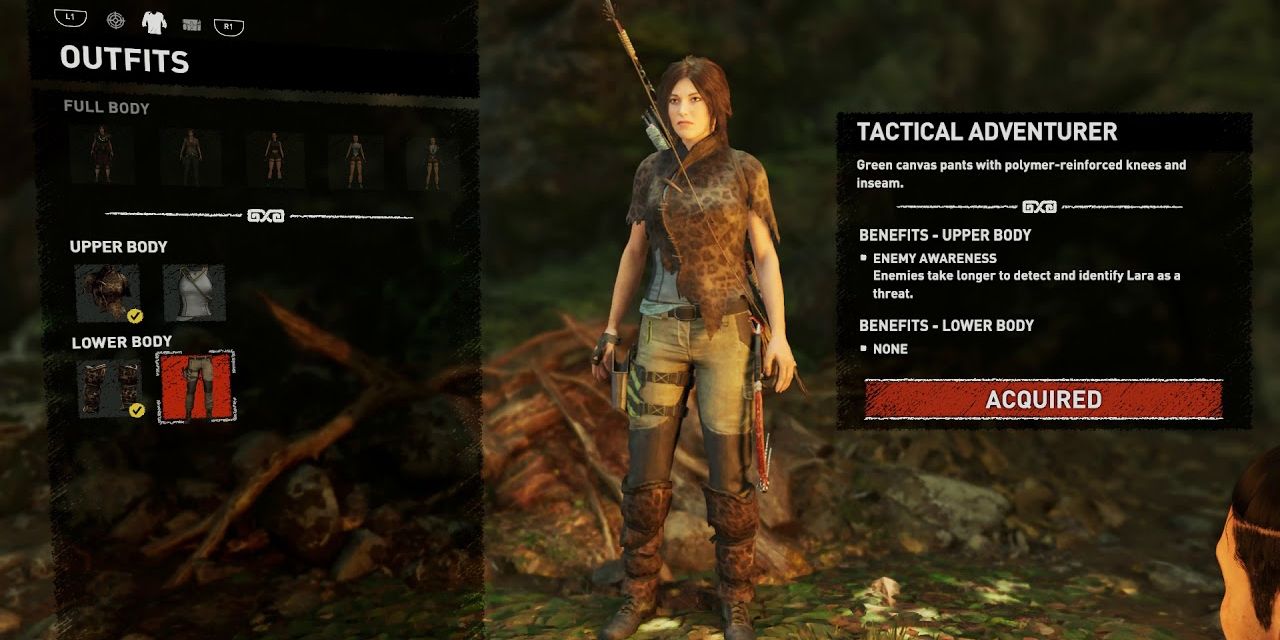 The Tactical Adventurer - Pants outfit in Shadow of the Tomb Raider