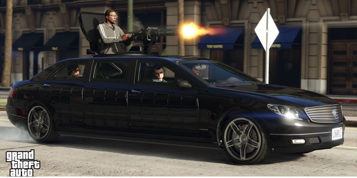 turreted limo in gta online