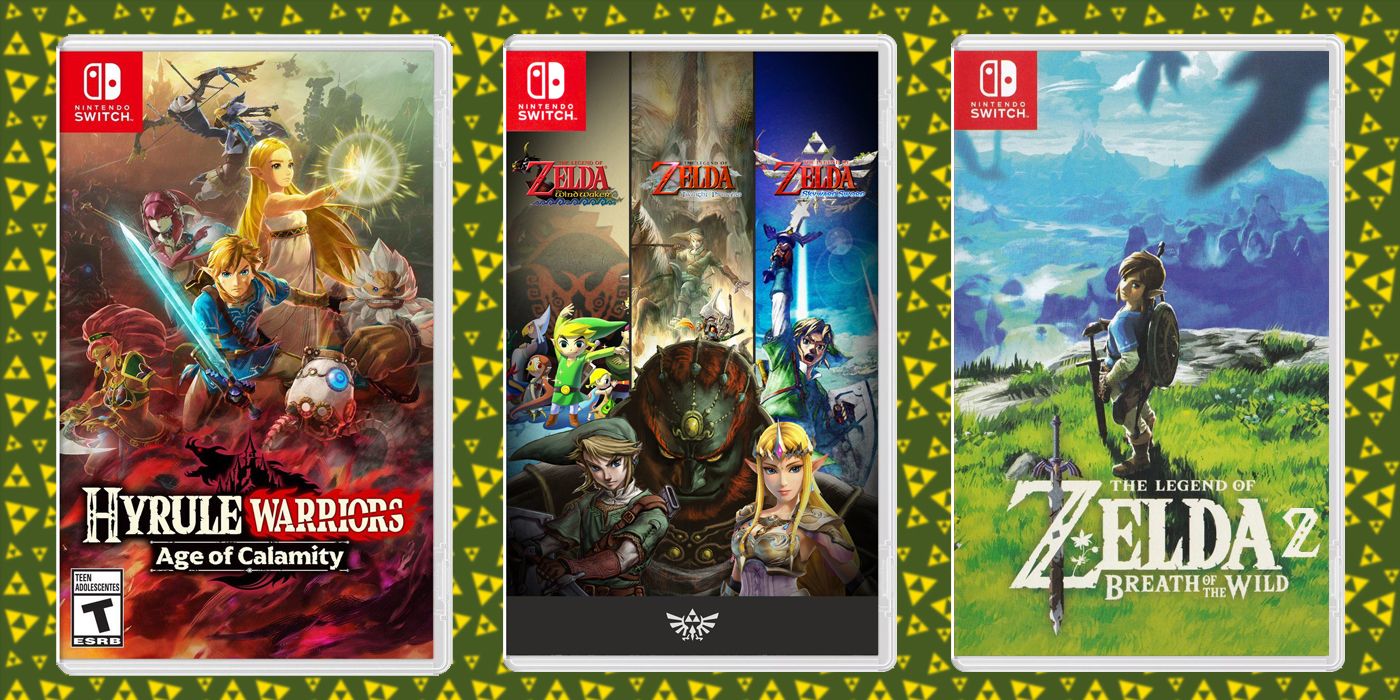 Some of the possible Zelda titles coming in 2021