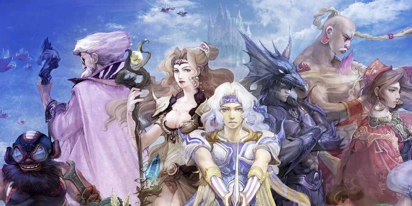 Final Fantasy IV promo art