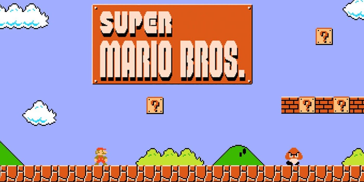 Super Mario Bros promo art