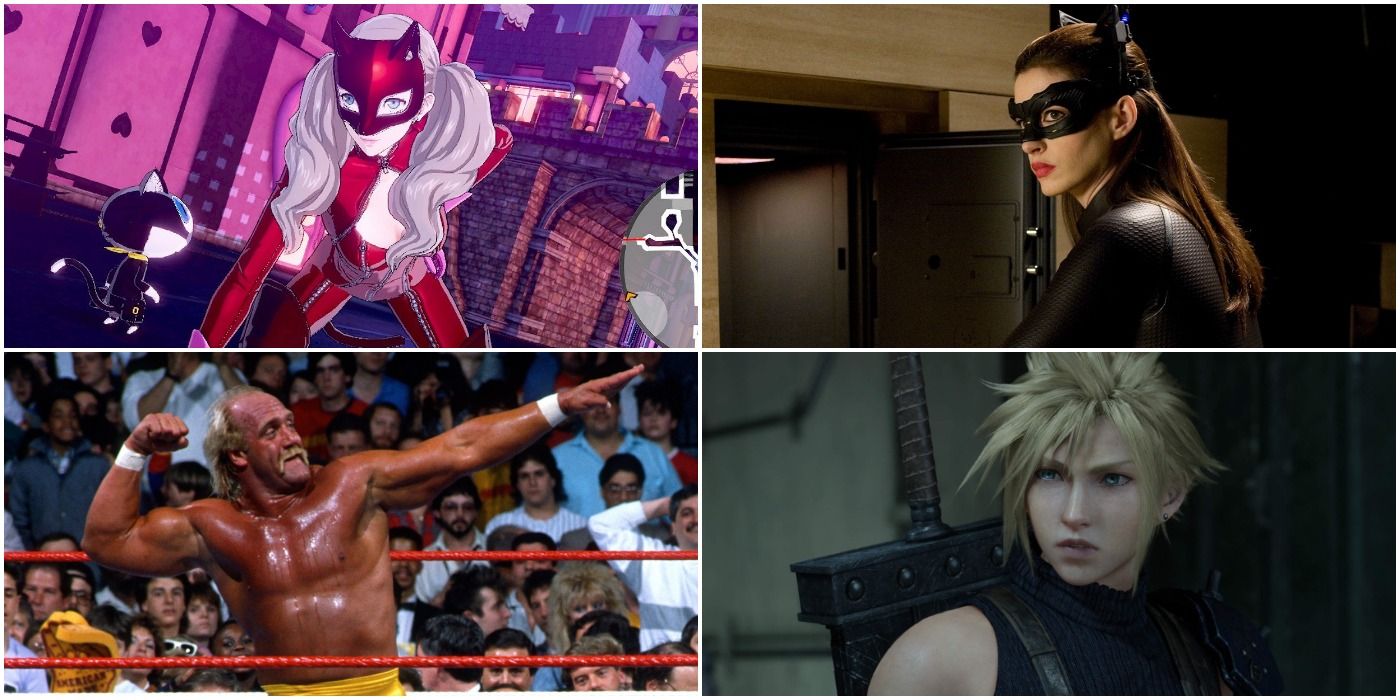 Persona 5, Dark Knight Rises, Hulk Hogan, Cloud Strife
