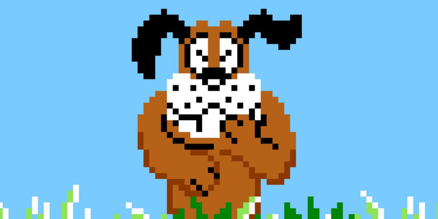 The dog from Duck Hunt