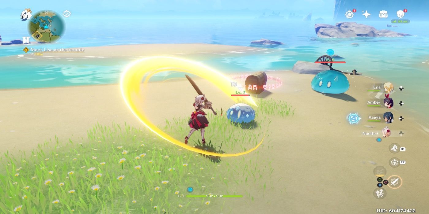 Genshin Impact gameplay screenshot