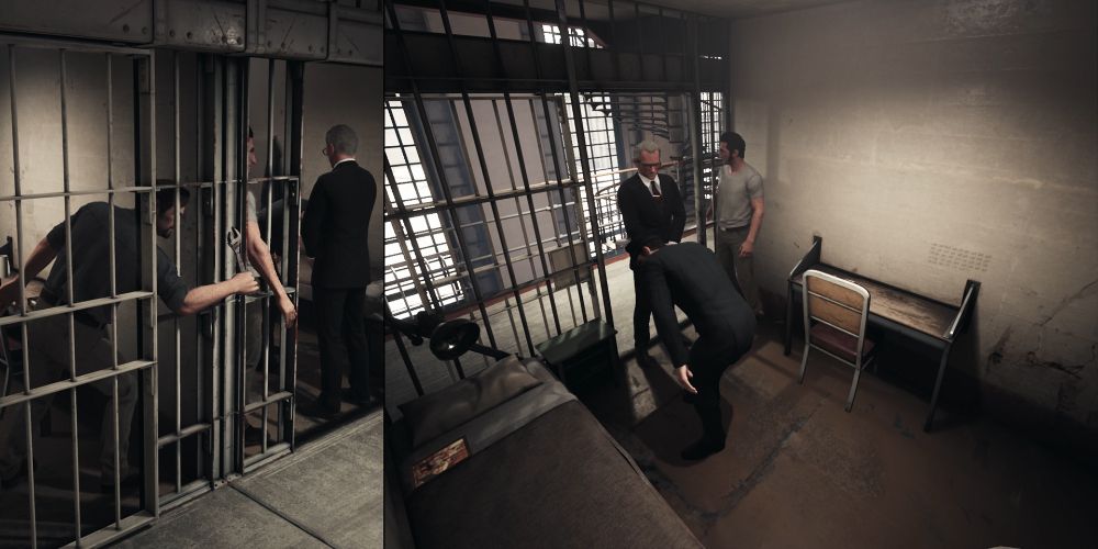 A Way Out Screenshot Of Passing Wrench