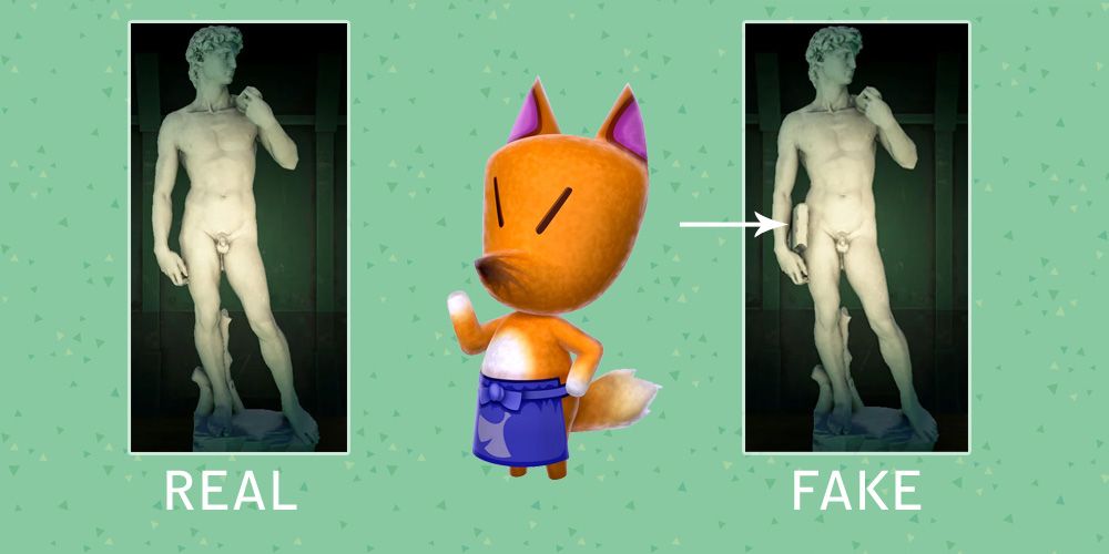 Animal Crossing New Horizons Gallant Statue