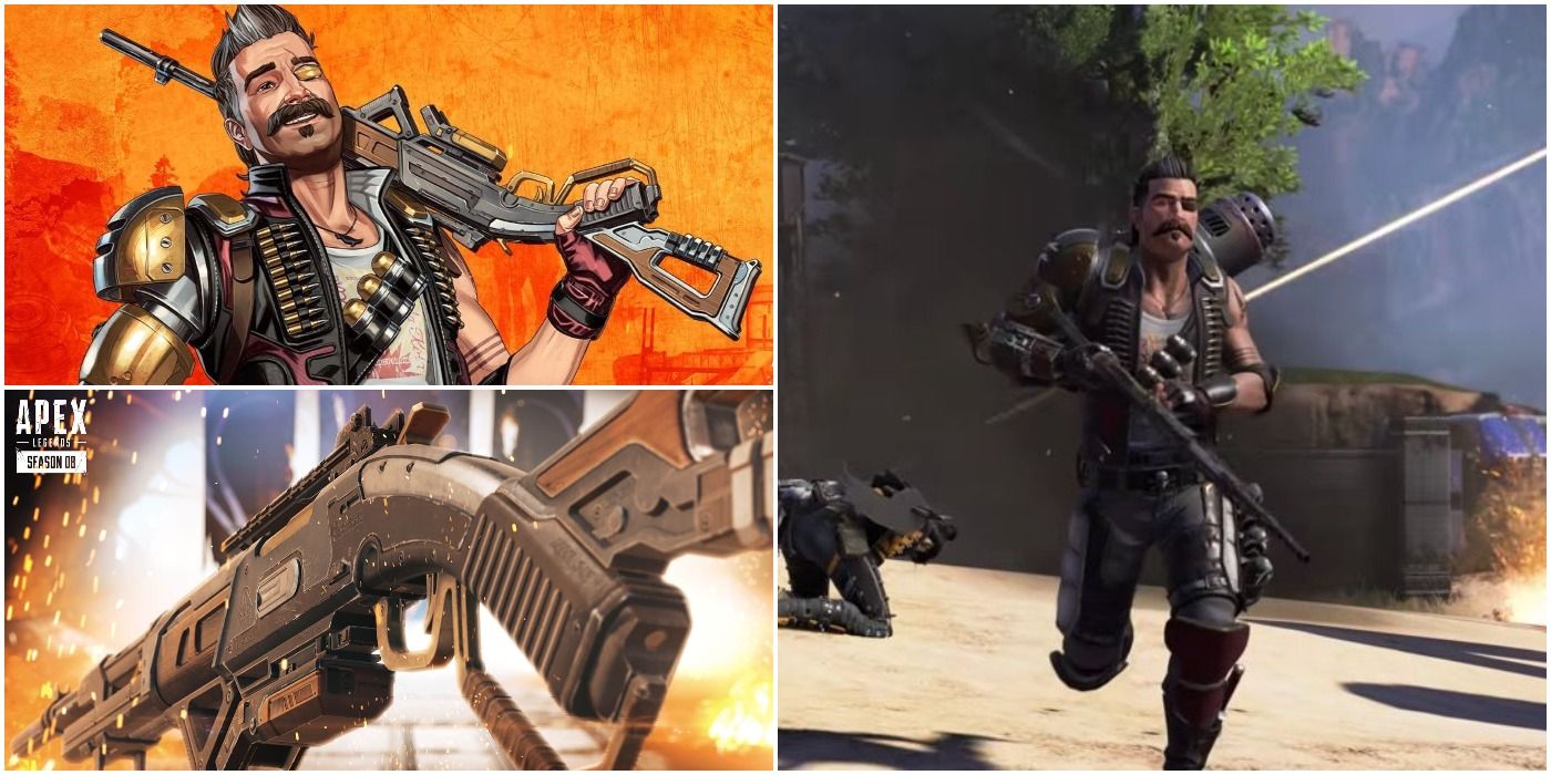 images of the 30-30 repeater in Apex Legends season 8
