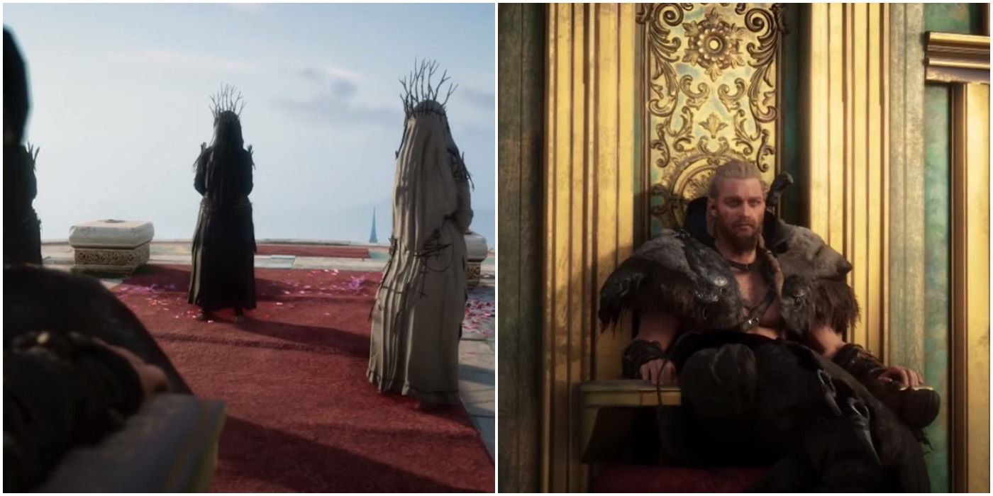 Assassin's Creed Valhalla Asgard Quests Collage Eivor And The Seers