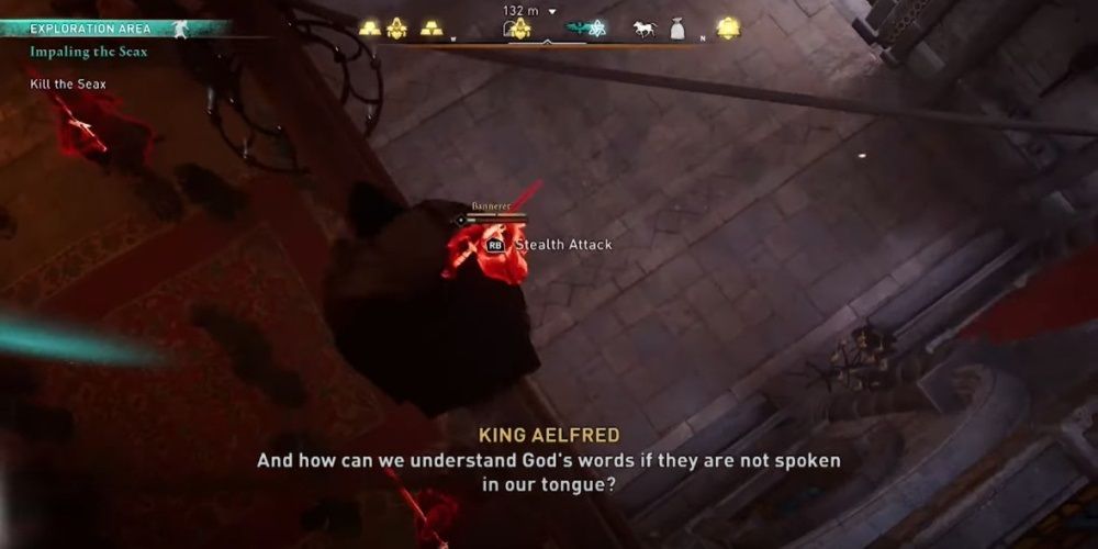 Assassin's Creed Valhalla Assassinating The Correct Seax