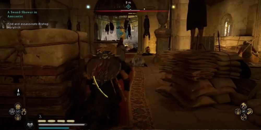 Assassin's Creed Valhalla Bishop Herefith Inside The Keep