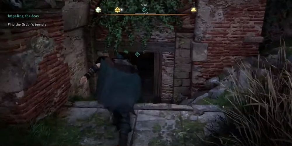 Assassin's Creed Valhalla Entering The Seax's Hidden Temple