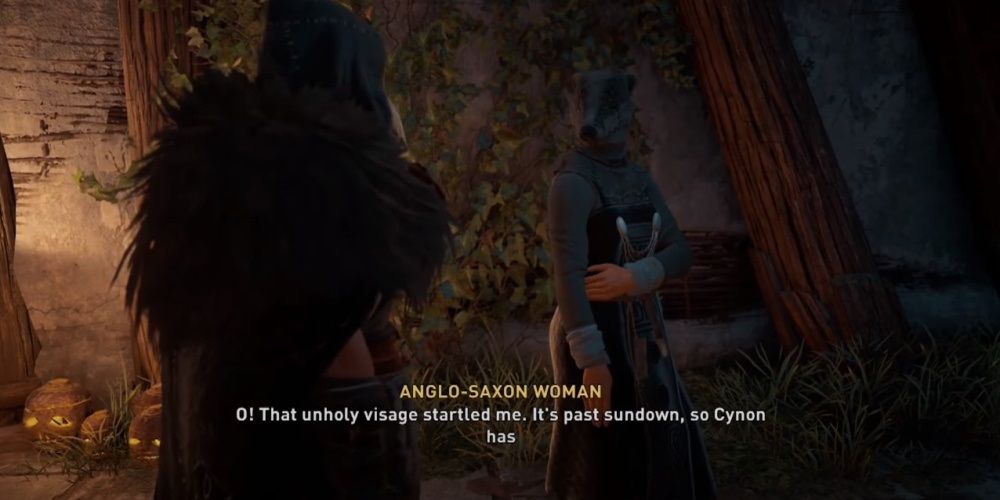 Assassin's Creed Valhalla Finding Out Where Cynon Is From Party Guest