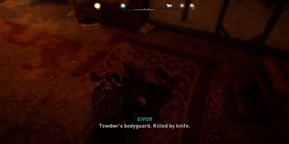 Assassin's Creed Valhalla Searching Bodies After Night Of Drinking With Tewdwr
