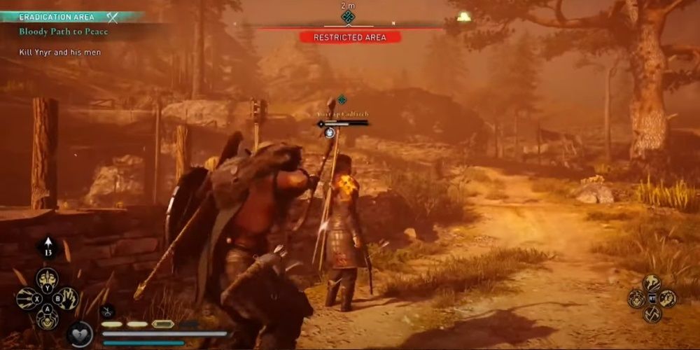 Assassins Creed Valhalla Shooting A Stunned Ynyr