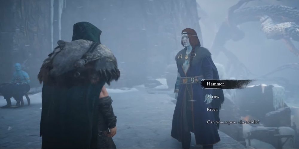 Assassin's Creed Valhalla Solving Gunlodr's Riddles