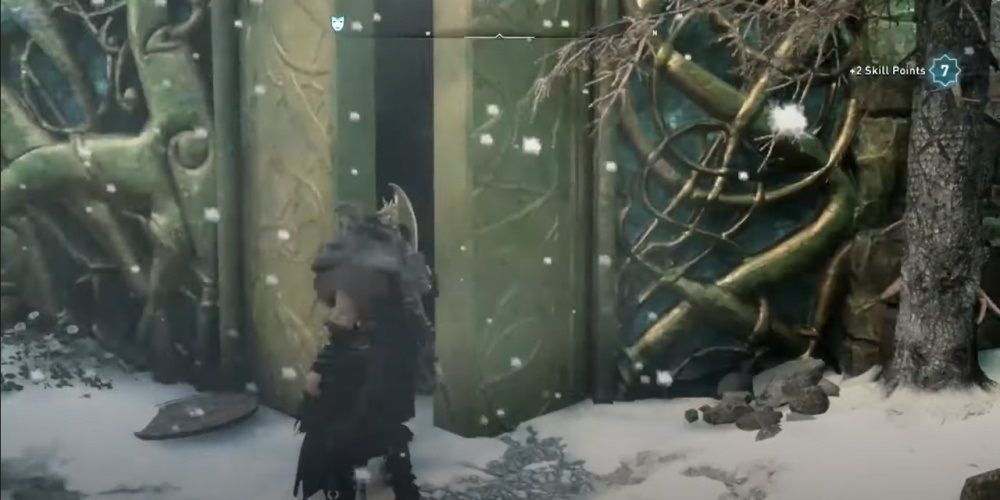 Assassin's Creed Valhalla Using The Gate To Jotunheim