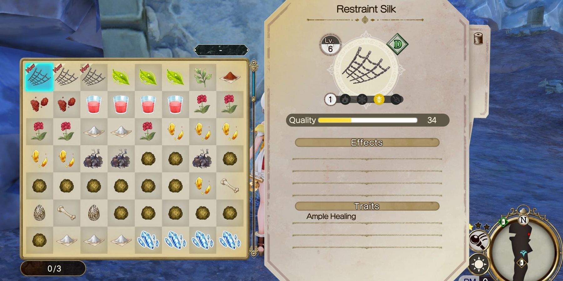 Inventory in Atelier Ryza 2
