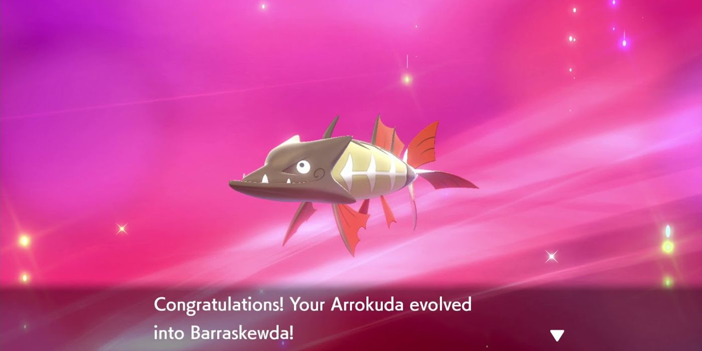 Barraskewda Evolve Evolution Pokemon Sword And Shield