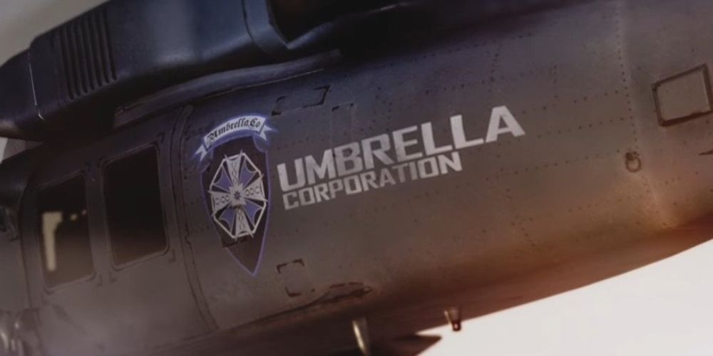 The Blue Umbrella helicopter from Resident Evil 7