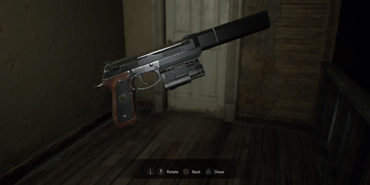 The most powerful gun in Resident Evil 7