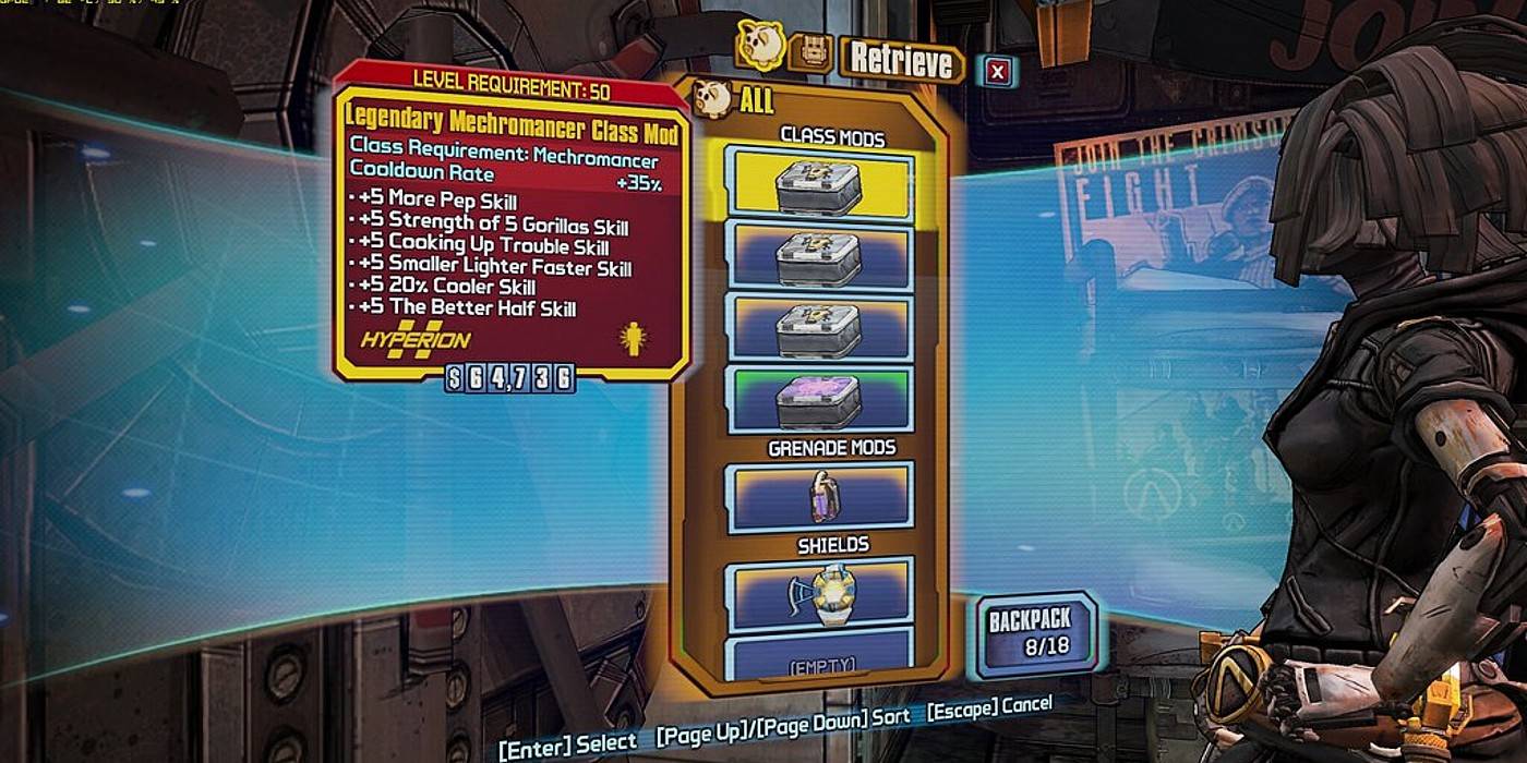 Borderlands 2 10 Best Legendary Class Mods Borderlands 2 10 Best Legendary Class Mods