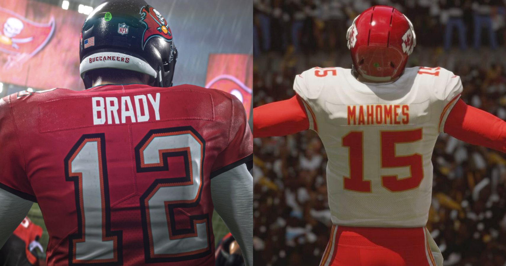 Super Bowl Madden 21 Mahomes Brady