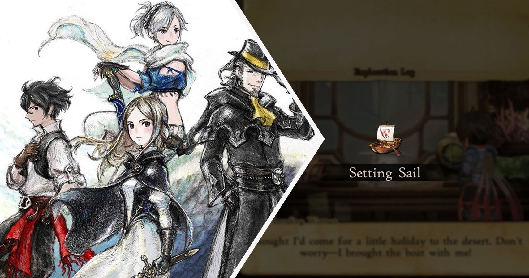 Bravely Default 2 Guide To Boat Exploration