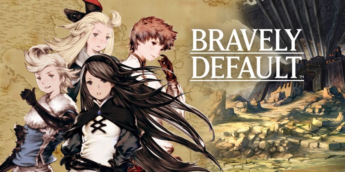 The official character art of Bravely Default