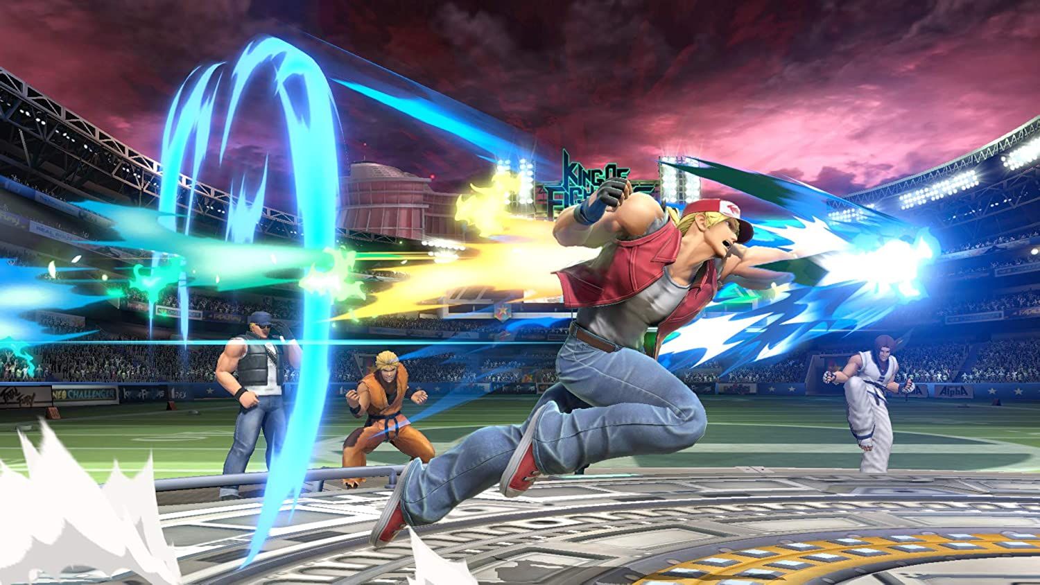 King of Fighters' Terry Bogard burning knuckle Super Smash Bros. Ultimate