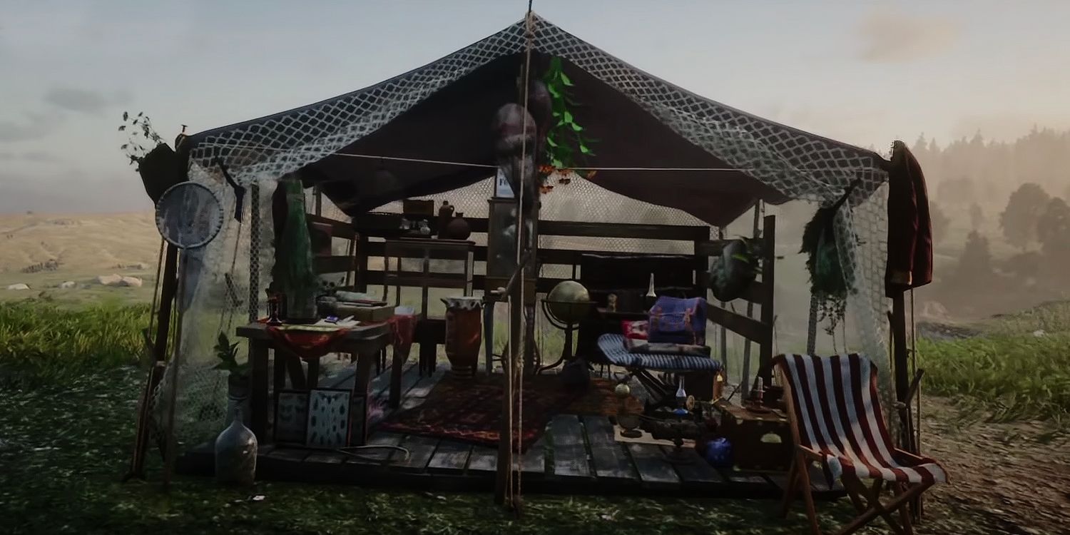 Red Dead Tent Option