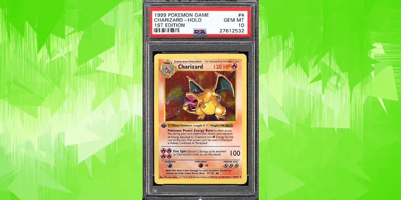 charizard pokemon trading card 1st edition