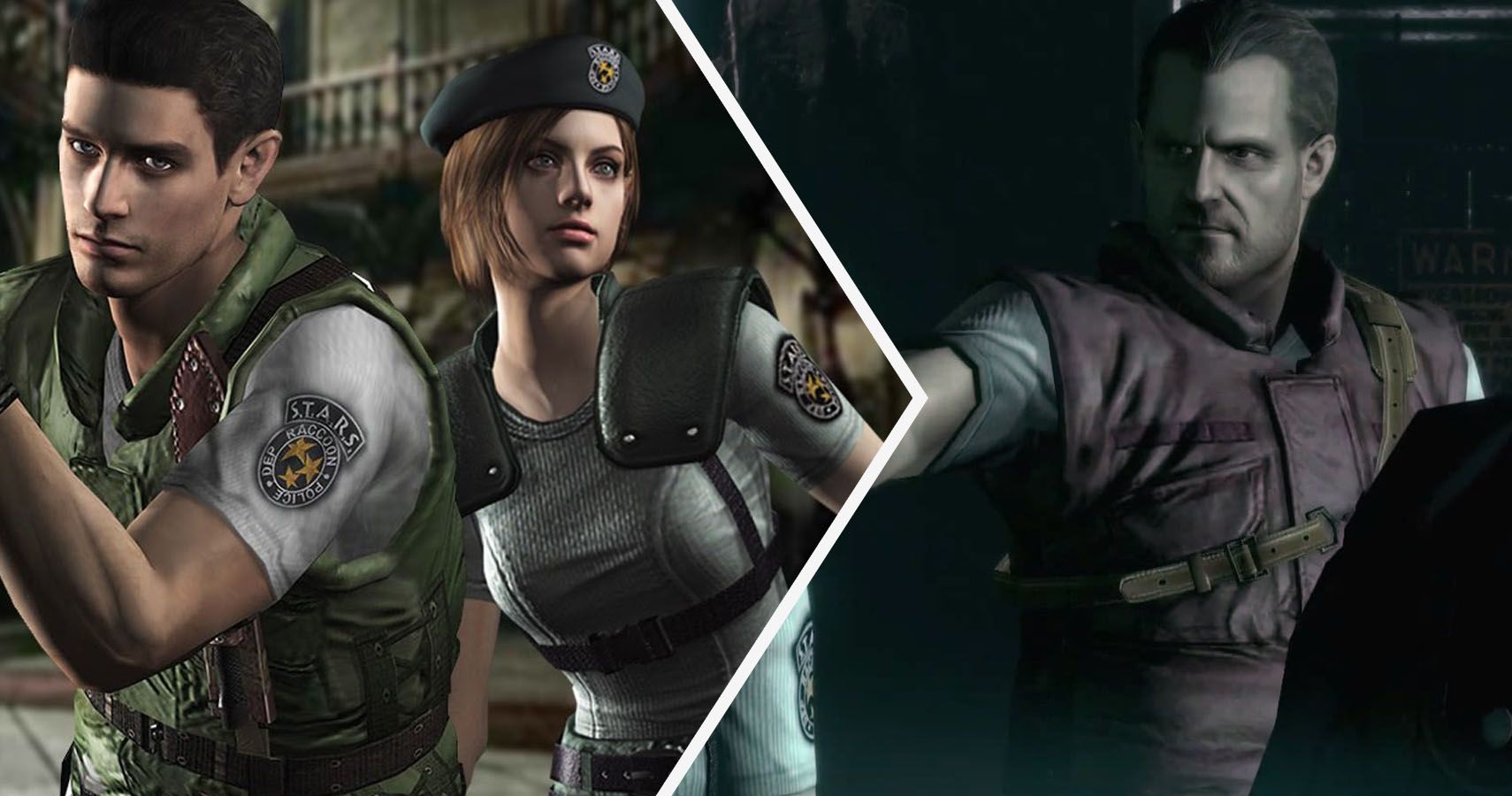 Resident Evil's Jill Valentine and Chris Redfield are on their way