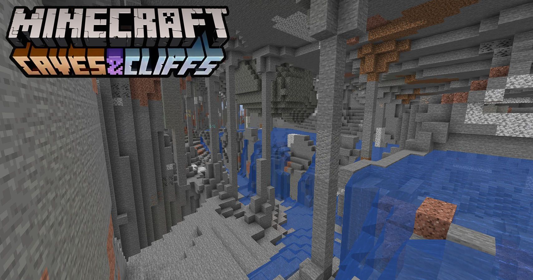 Minecraft's first Caves & Cliffs snapshot is out