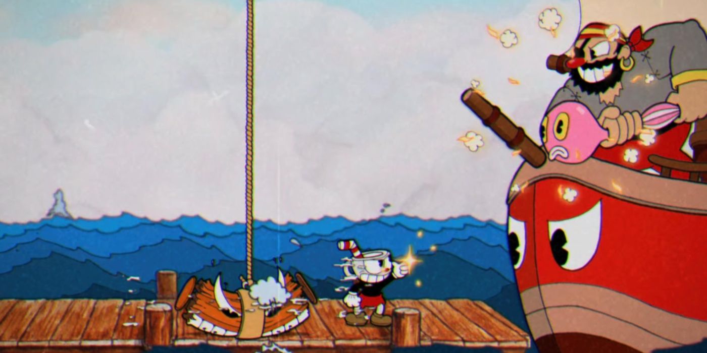 Cuphead How To Beat Captain Brineybeard