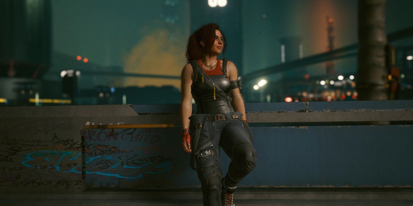 Cyberpunk 2077 claire during the beast in me racing quest