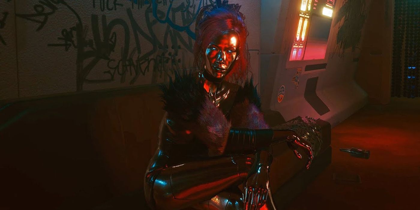 Cyberpunk 2077 lizzy wizzy at the no-tell motel
