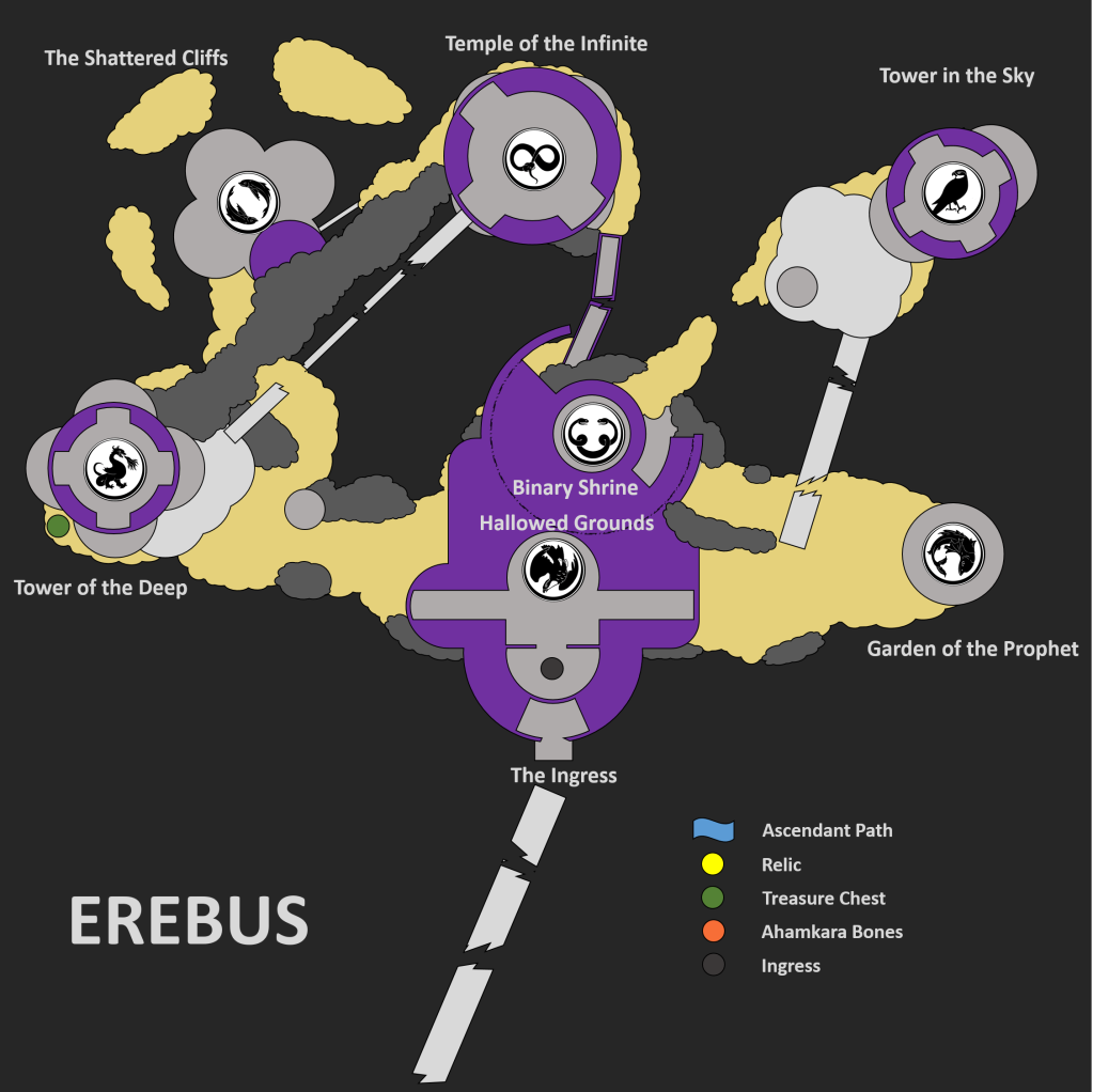 Destiny 2 Shattered Throne Erebus Map