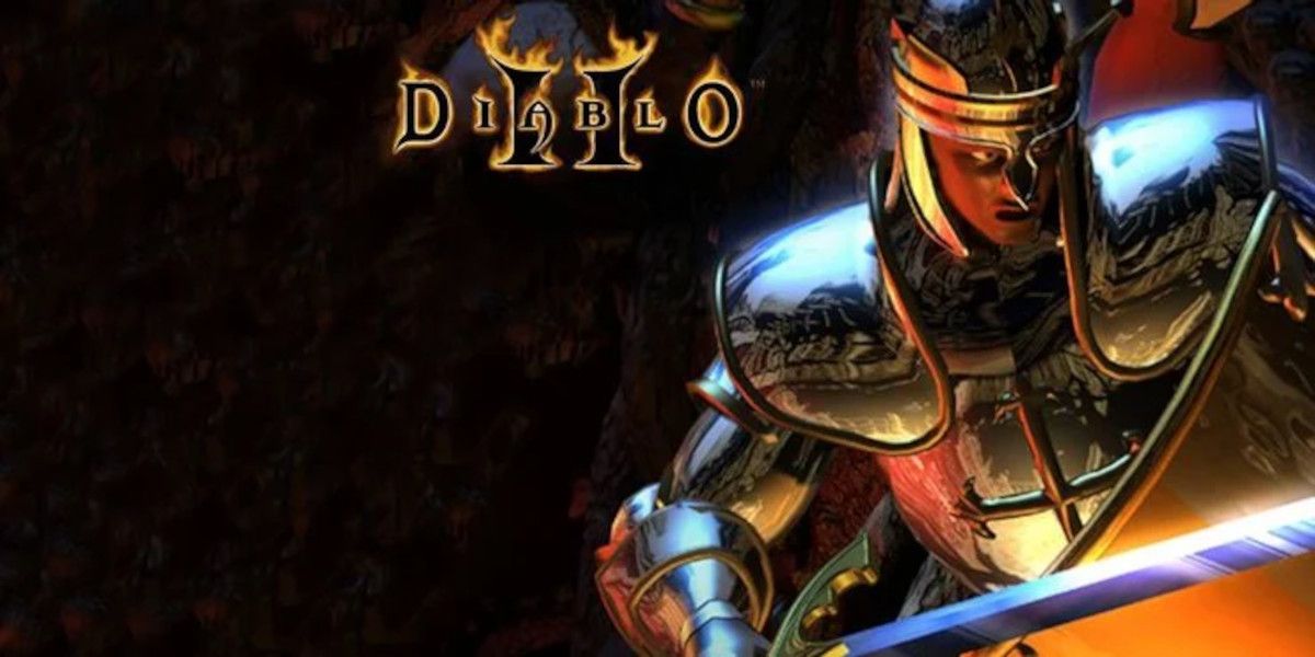 A paladin in Diablo 2