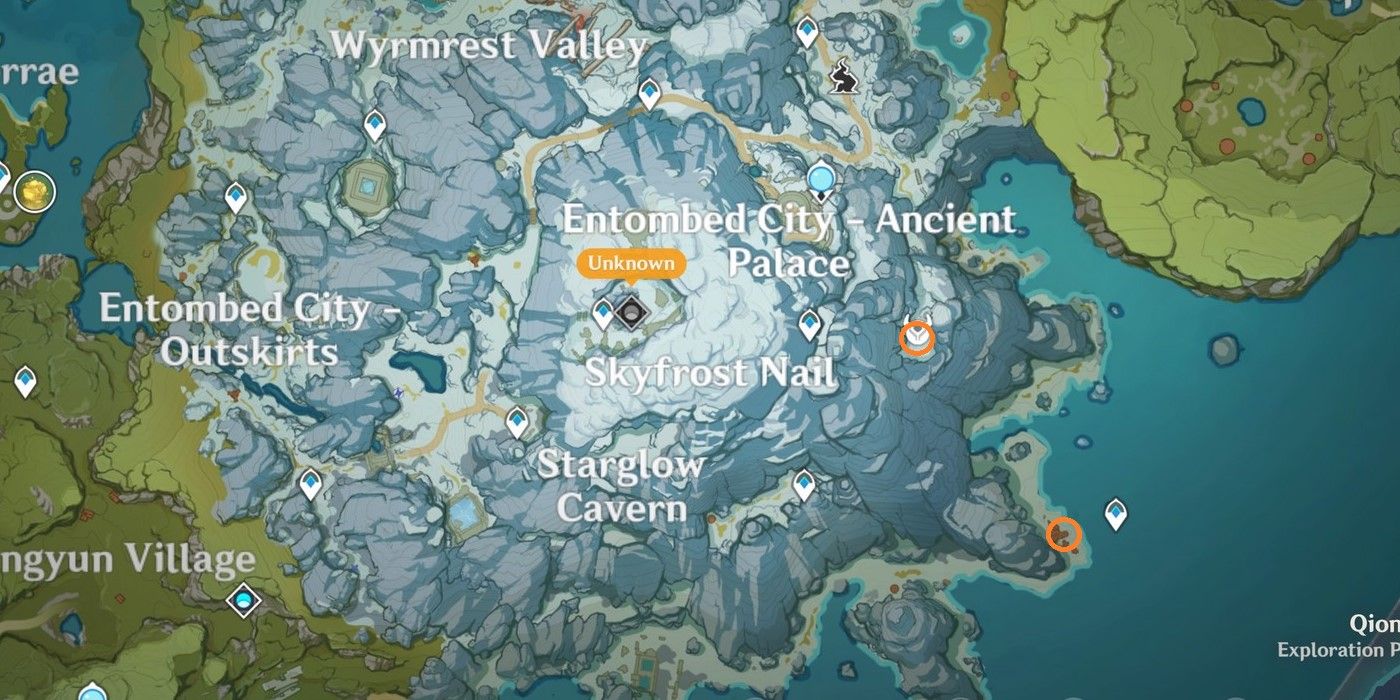 Frozen Boar Locations