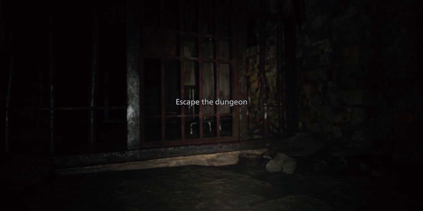 Escape the dungeon prompt