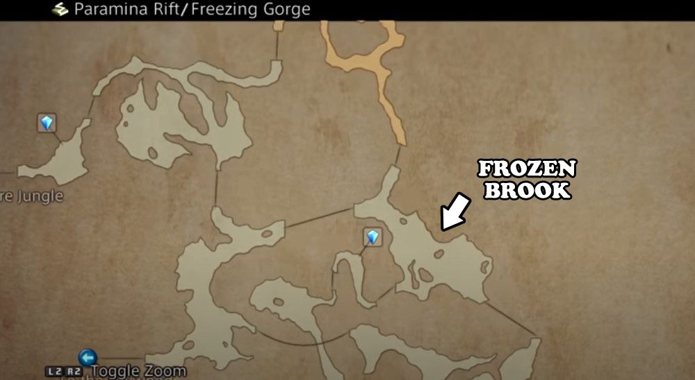 Final Fantasy 12 Frozen Brook Paramina Rift Location copy